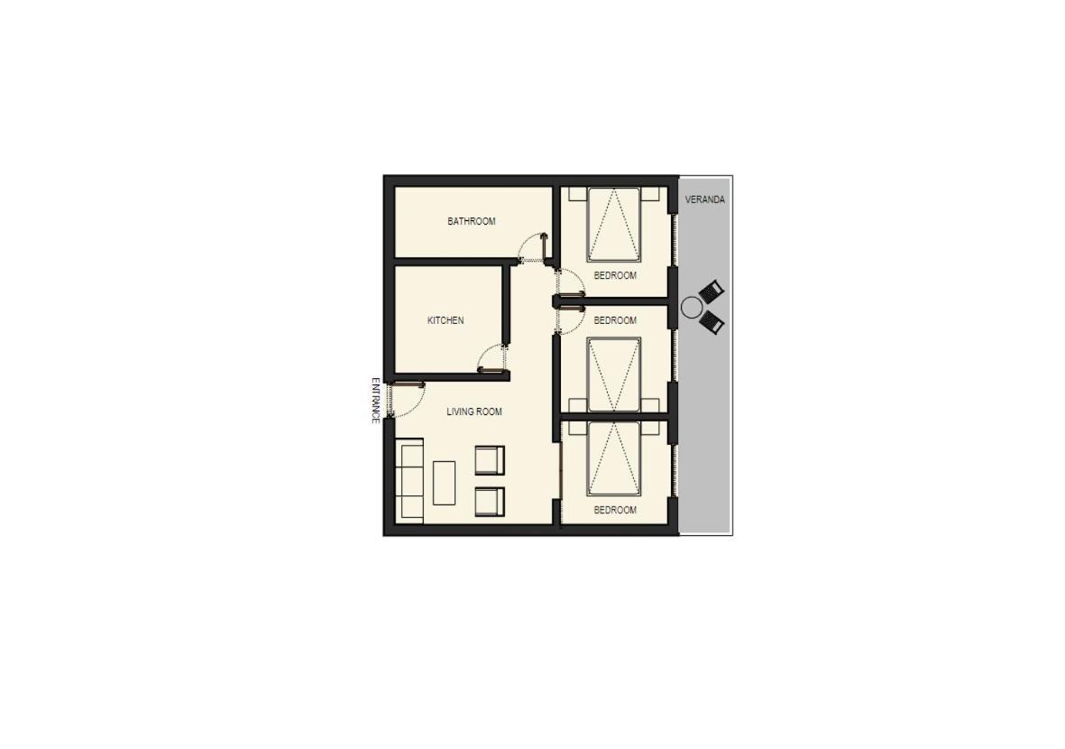 Houseloft Rotonda Lodging Tesalonika Bagian luar foto